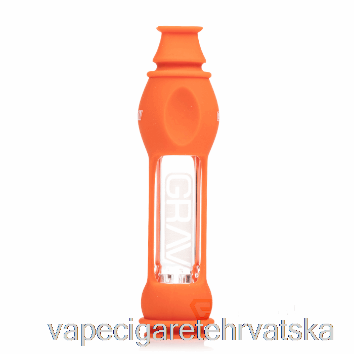 Vape Hrvatska Grav Octo-taster With Silicone Skin Scarlet Orange
